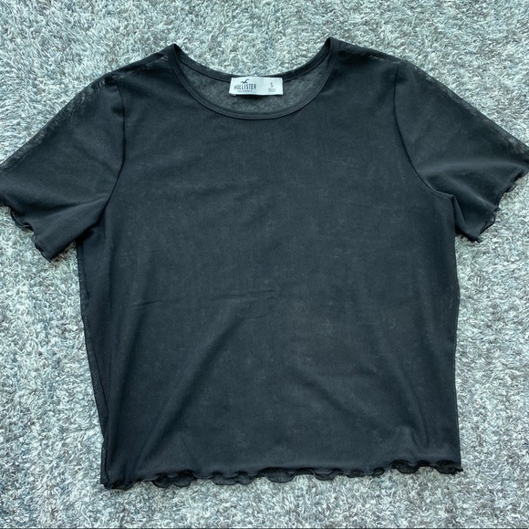 Hollister Mesh Crop Top - Picture 2 of 4